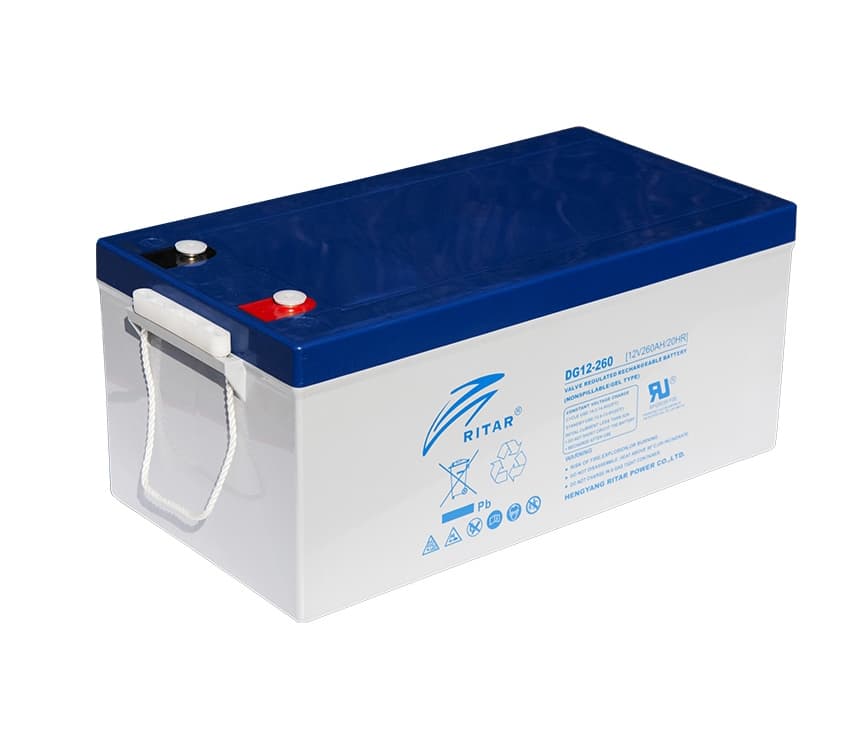 Акумулятор для ДБЖ Ritar DG12-260 / 12 В / 260 А⋅год / GEL