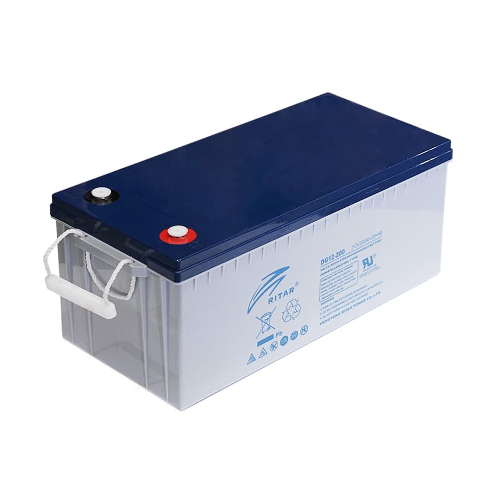 Акумулятор для ДБЖ Ritar DG12-200 / 12 В / 200 А⋅год / GEL
