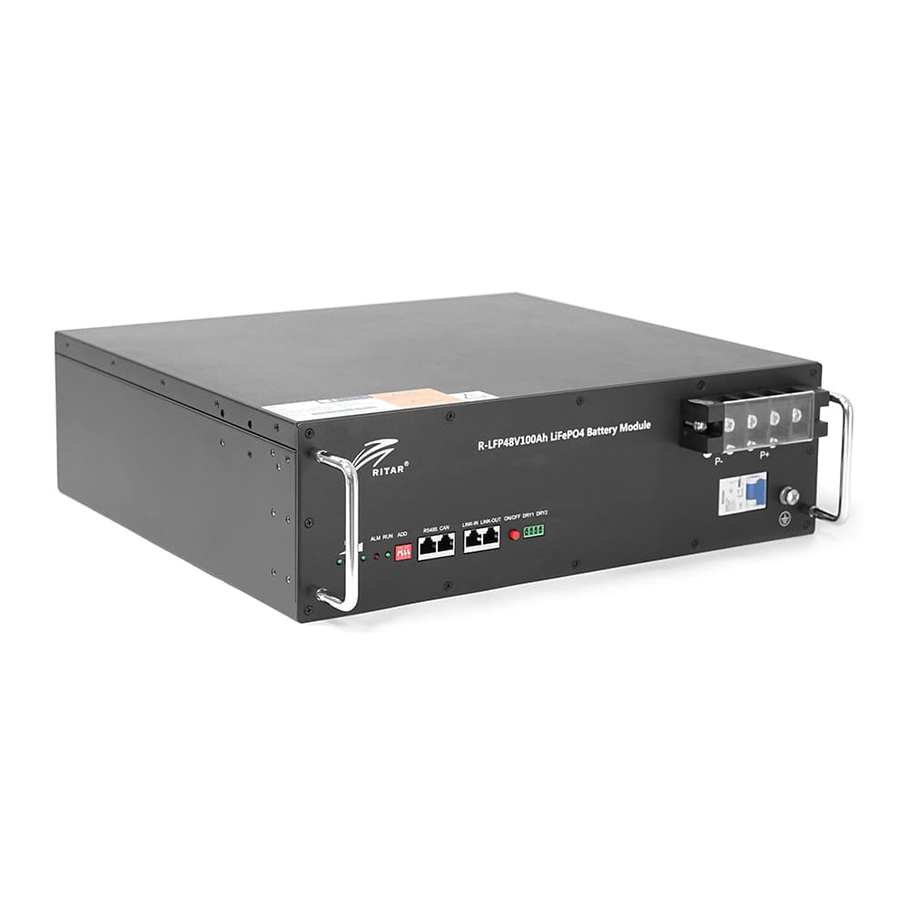 Літієвий акумулятор Ritar R-LFP 48V 100Ah / 48 В / 100 А⋅год / LiFePO4