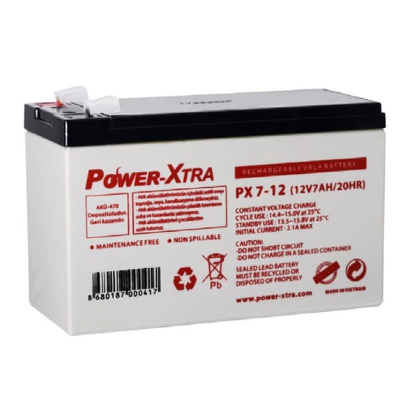 Акумулятор для ДБЖ Ritar PX7-12 / 12 В / 7 А⋅год / AGM