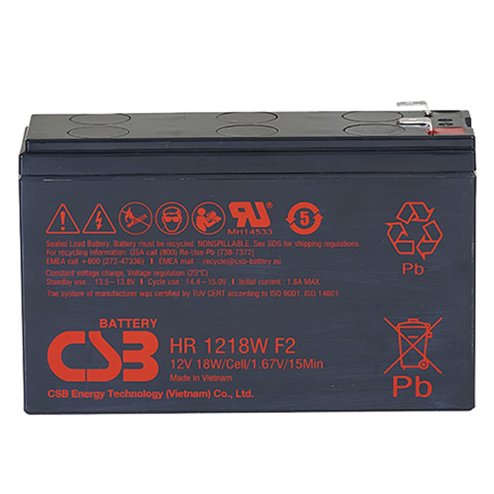 Акумулятор для ДБЖ MERLION HR1218WF2 / 12 В / 4.5 А⋅год / AGM