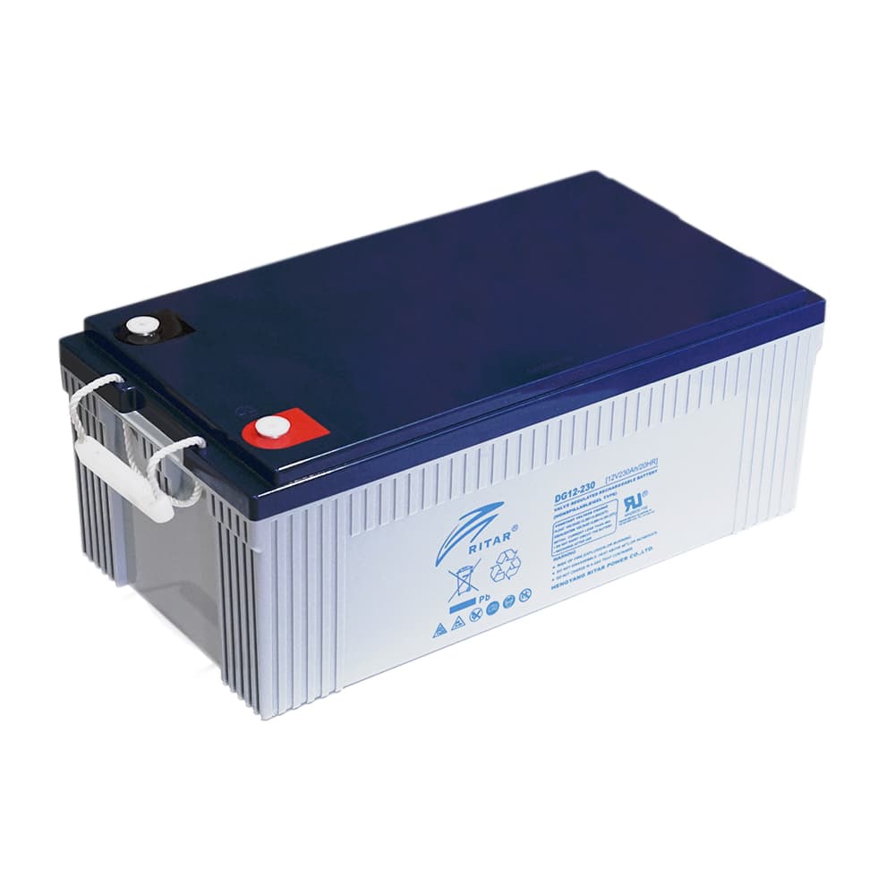 Акумулятор для ДБЖ Ritar DG12-230 / 12 В / 230 А⋅год / GEL