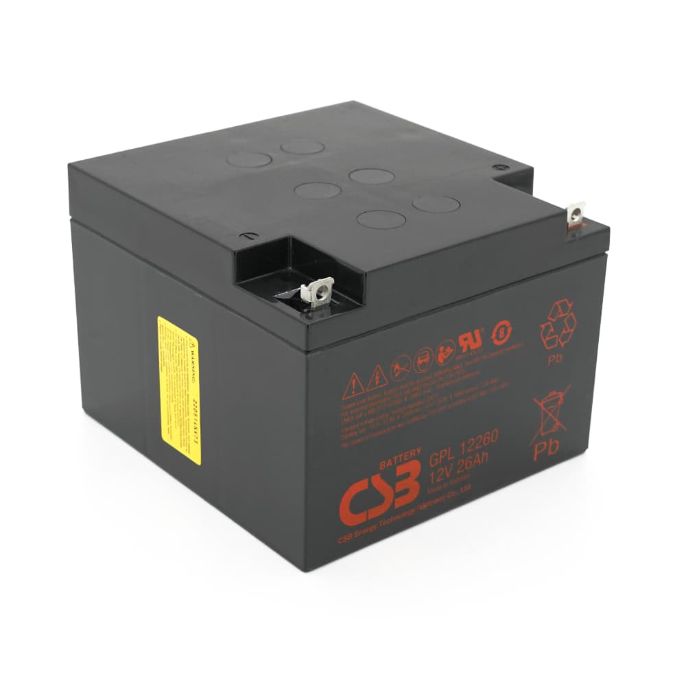 Акумулятор для ДБЖ MERLION GPL12260 / 12 В / 26 А⋅год / VRLA