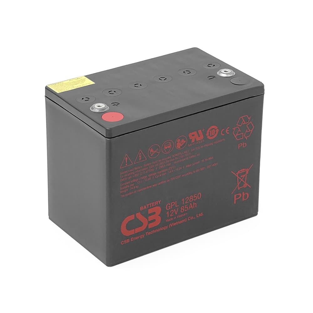 Акумулятор для ДБЖ MERLION GPL12850 / 12 В / 85 А⋅год / VRLA