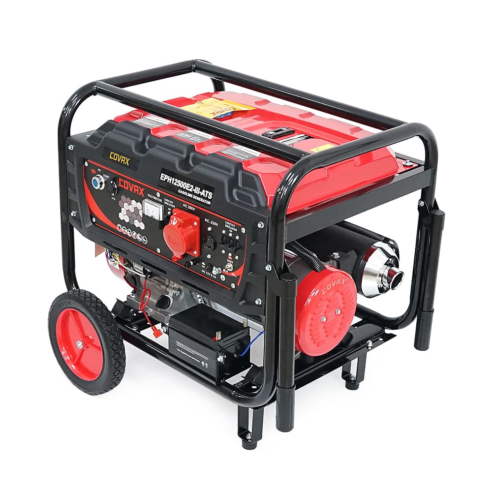 Генератор COVAX EPH12500E2-lll-ATS / 8 кВт / бензин
