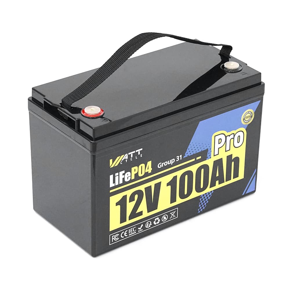 Літієвий акумулятор WattCycle WT12V100AH110PRO / 12 В / 100 А⋅год / LiFePO4