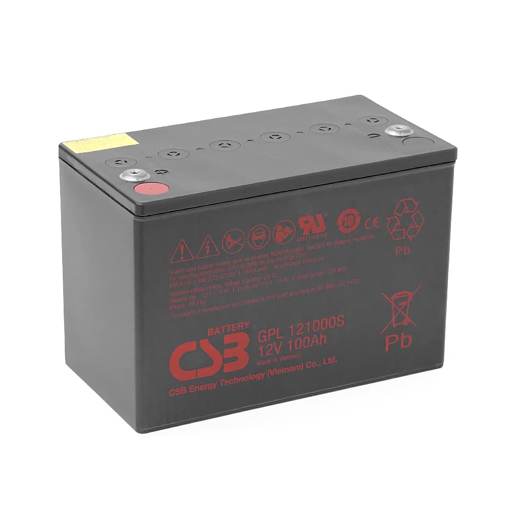 Акумулятор для ДБЖ MERLION GPL121000S / 12 В / 100 А⋅год / VRLA